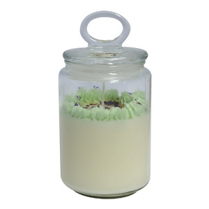 Fragrance of vanilla,Large Jar Single Wick Candle, ,multiple scent customization