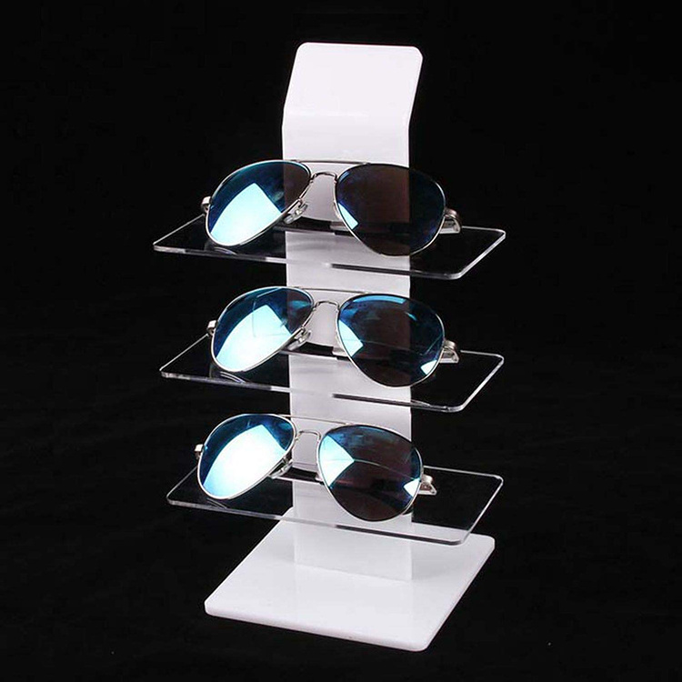 Rotating acrylic Sunglasses Display Stand Holder Glasses Rack display case