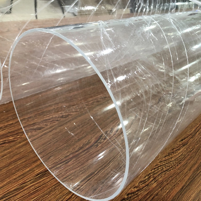 12CM Clear Polycarbonate Tube Large Size Clear or Transparent Acrylic Round Pipe Manufacturer For Store Candy LEGO Shelves