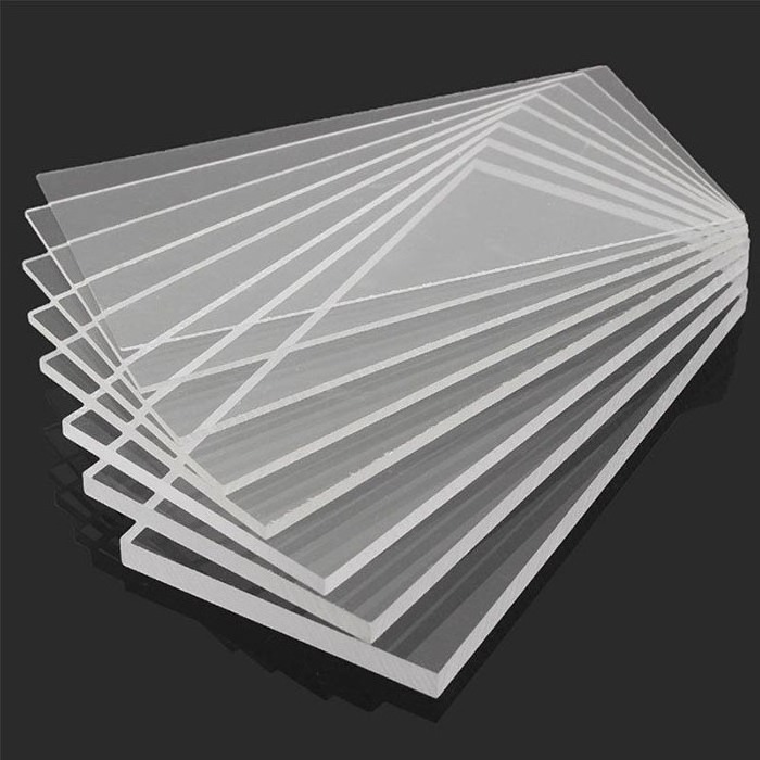 1-10mm Clear High Transparency Perspex Board A4 Size Acrylic Plate Sheet