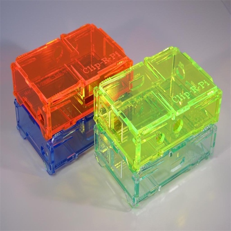 Plexiglass with Box with Finger Joints Transparent Perspex Project enclosures Laser Cut Acrylic Comb-Jointed Box