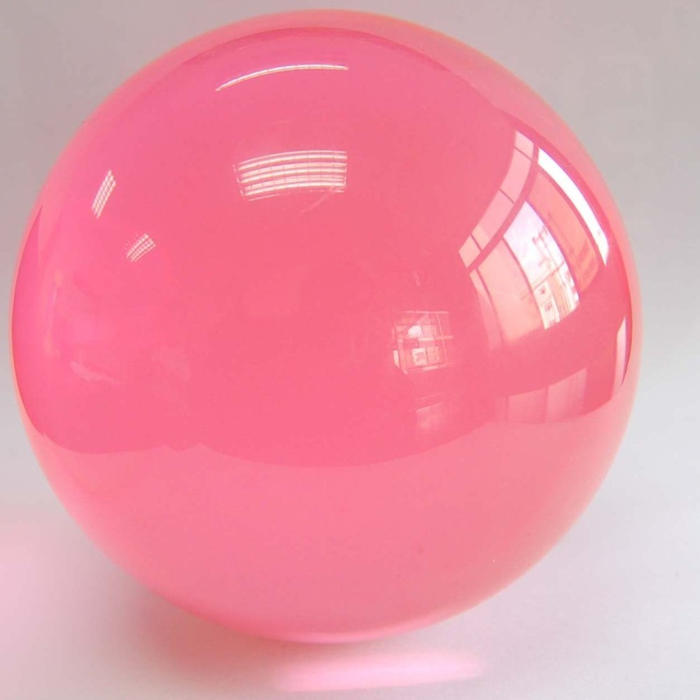 Hot Selling Lucite Sphere Ultra Round Solid UV Acrylic Ball