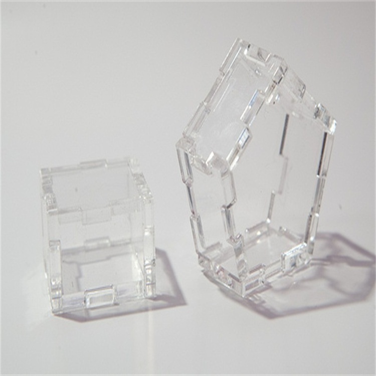 Plexiglass with Box with Finger Joints Transparent Perspex Project enclosures Laser Cut Acrylic Comb-Jointed Box