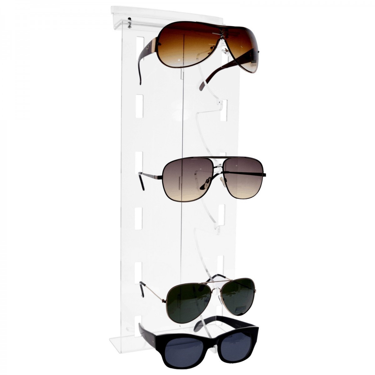 Rotating acrylic Sunglasses Display Stand Holder Glasses Rack display case