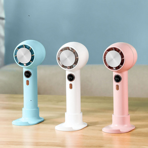 New Arrival 2000Mah Electric Portable Turbo Wireless Fans Cooling Mini Car Usb Rechargeable Handheld Standing Fans