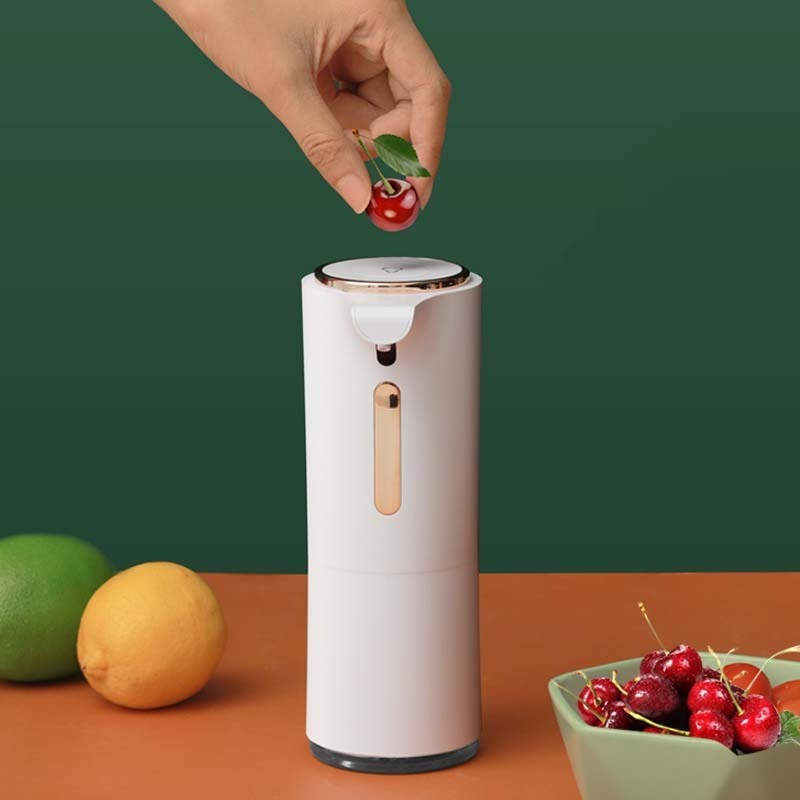 New 550ml Touchless Hands Free Sanitizer Liquid Electric Foam Smart Spray Alcohol Foam  Automatic Sensor Soap Dispenser