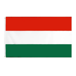 Custom Polyester 3x5 Professional Large Screen Printed  Worship Flags Hungary Flag For Party Decor