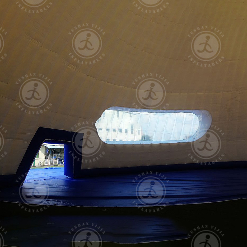 Factory High Quality Custom Inflatable Mongolian Yurt Dome Tent Luxury Large lglooTent Inflatable Pvc Tents For Events