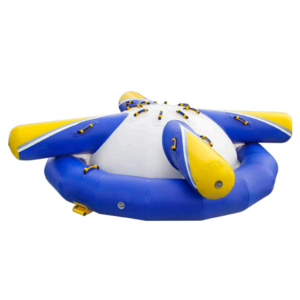 Hot Sale Customized Aqua Park Games Spinning Inflatable Disco Boat Inflatable Disco Towable Inflatable Sport Ski Towable Tube