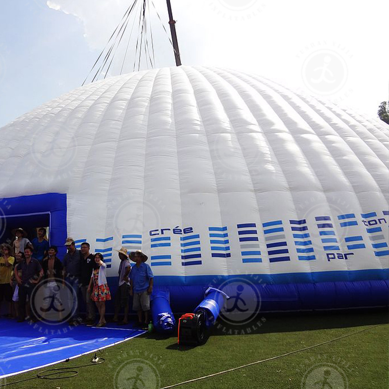 Factory High Quality Custom Inflatable Mongolian Yurt Dome Tent Luxury Large lglooTent Inflatable Pvc Tents For Events