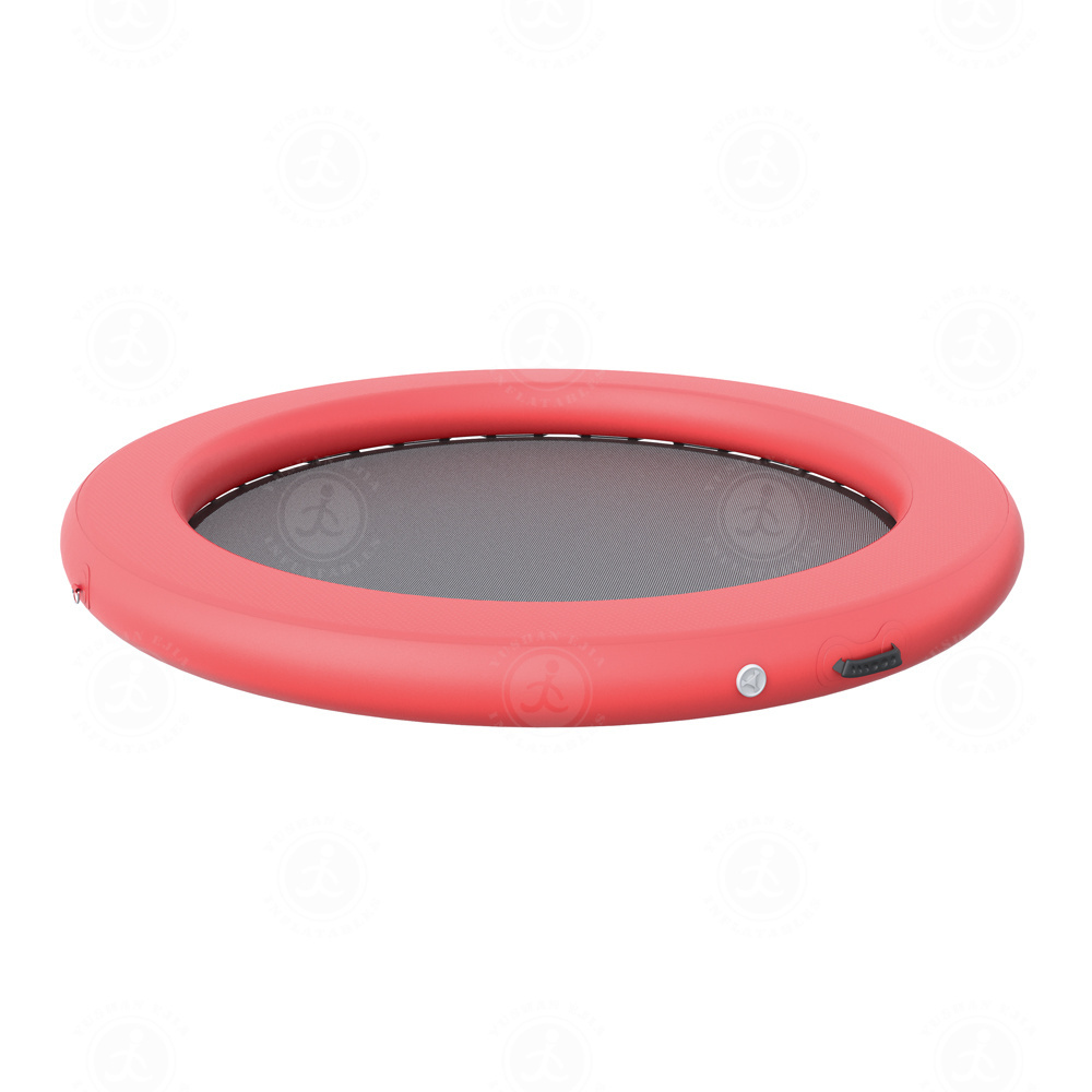 Hot Sale Floating Inflatable Round Dock Platform Floats 8 Feet Water Hammock for Pool & Lake