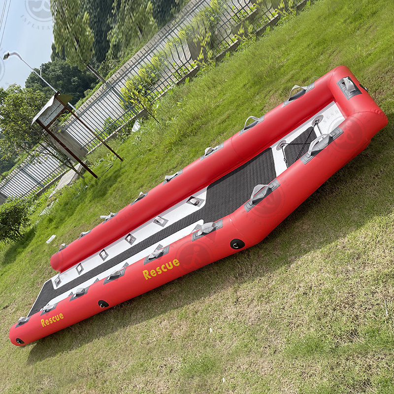 High Quality Inflatable Rescue Sled Fishing Boat Water Sled Rescue Board Aid Pvc Jet Ski Rescue Sled