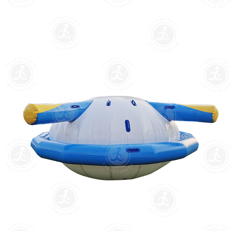 Hot Sale Customized Aqua Park Games Spinning Inflatable Disco Boat Inflatable Disco Towable Inflatable Sport Ski Towable Tube