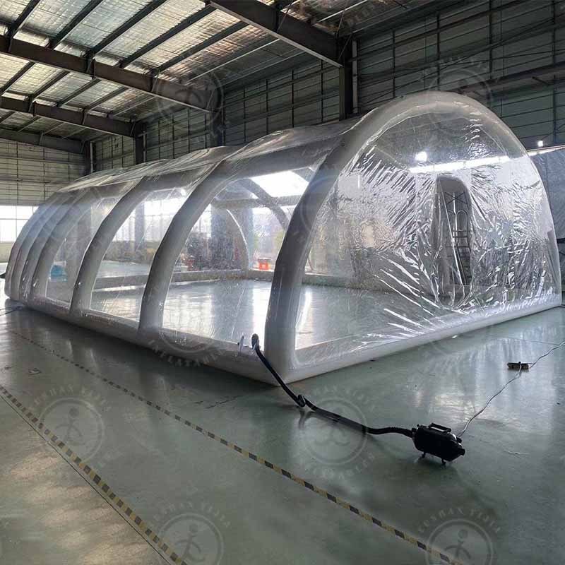 Customized Inflatable Swimming Pool Transparent Dome Cover Enclosures Bubble Domes Cover