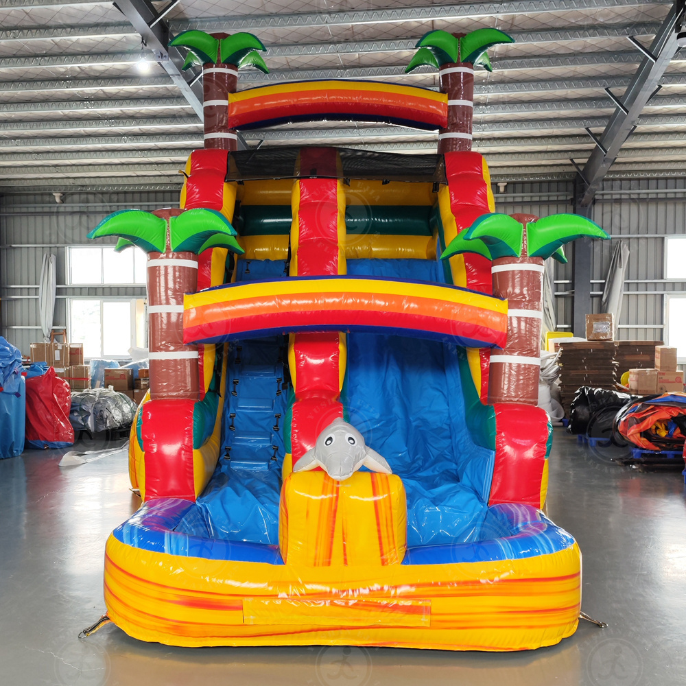 New Sale Inflatable Slides the Big Plunge Slide dry Inflatable Slides For Pools