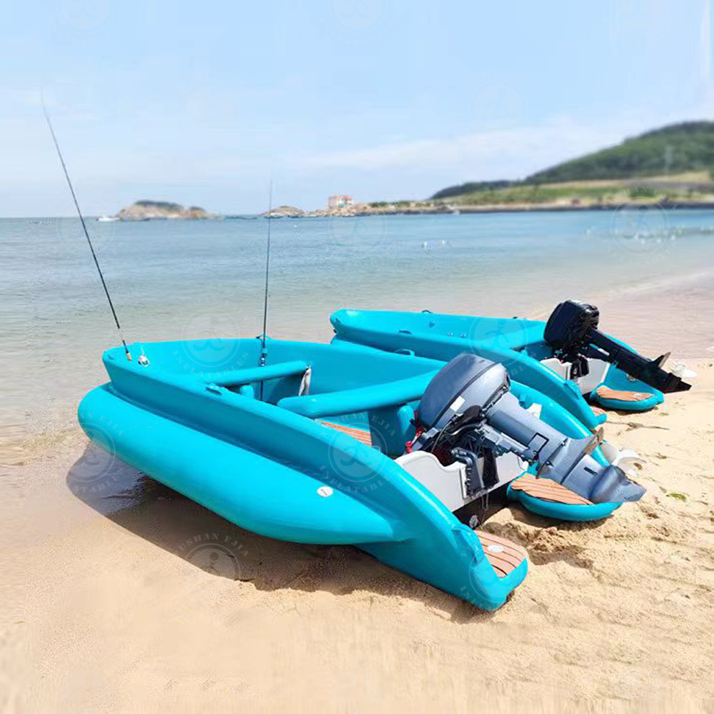 Pvc Portable Ocean 4.2m Heavy Duty Inflatable Boat Inflatable Dinghy Raft Inflatable Fishing Boat With Bag