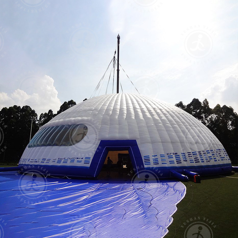 Factory High Quality Custom Inflatable Mongolian Yurt Dome Tent Luxury Large lglooTent Inflatable Pvc Tents For Events