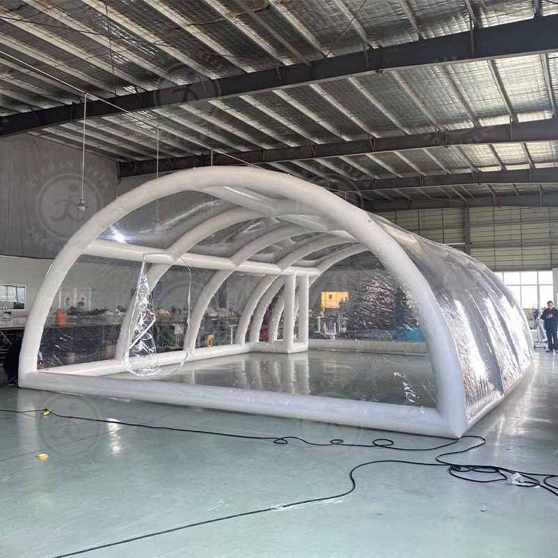 Customized Inflatable Hot Tub Swimming Pool Dome Cover Anti-uv Cover Bubble Tent Air Dome