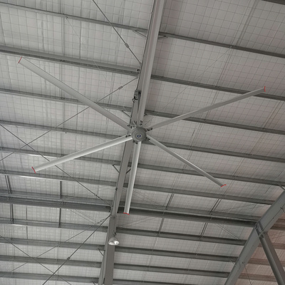 Huada  Hvls Giant Industrial Ceiling Fans with PMSM Direct Drive and  24ft 7 3m