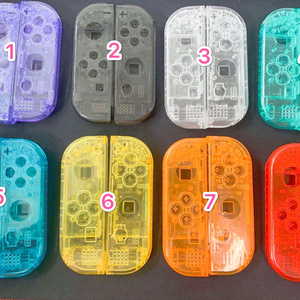 Clear Transparent Cover for Nintendo Switch Joy-Con Controller Housing Shell Case for NS Switch Joy Con Repair Part