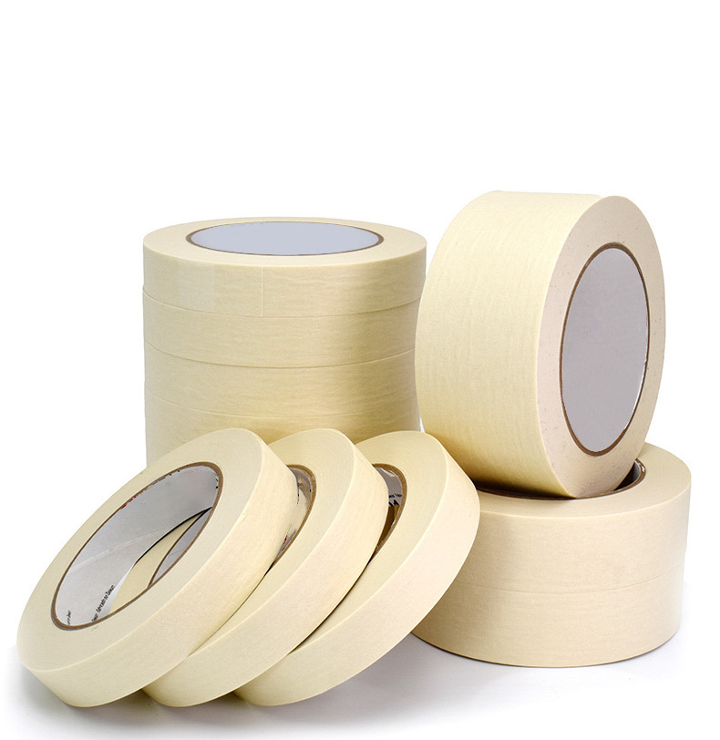 High Temperature 2inch Masking Tape for Automotive, Writable Painter Tape Cinta Masking Tape for Painting