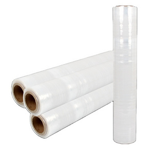 Pallet Film Stretch Film Transparent Mic Roll Wrapping Pcreative Lldpe Stretch Wrap Cast Stretch Film Shoutdoor Custom PE Soft