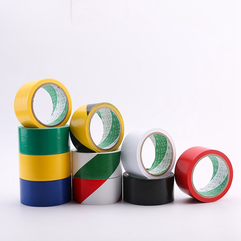 Yongsheng Underground Floor Marking Self Adhesive Tape Pvc Safety Signage Hazard Warning Road Mark Tape Yellow 33m