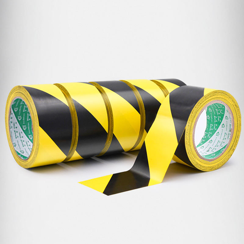 Yongsheng Underground Floor Marking Self Adhesive Tape Pvc Safety Signage Hazard Warning Road Mark Tape Yellow 33m