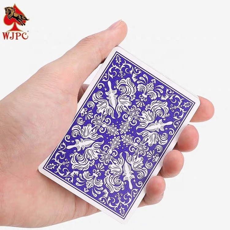 WJPC-Custom Gold And Silver Playing Cards Poker Size Plastic Magic Card Deck