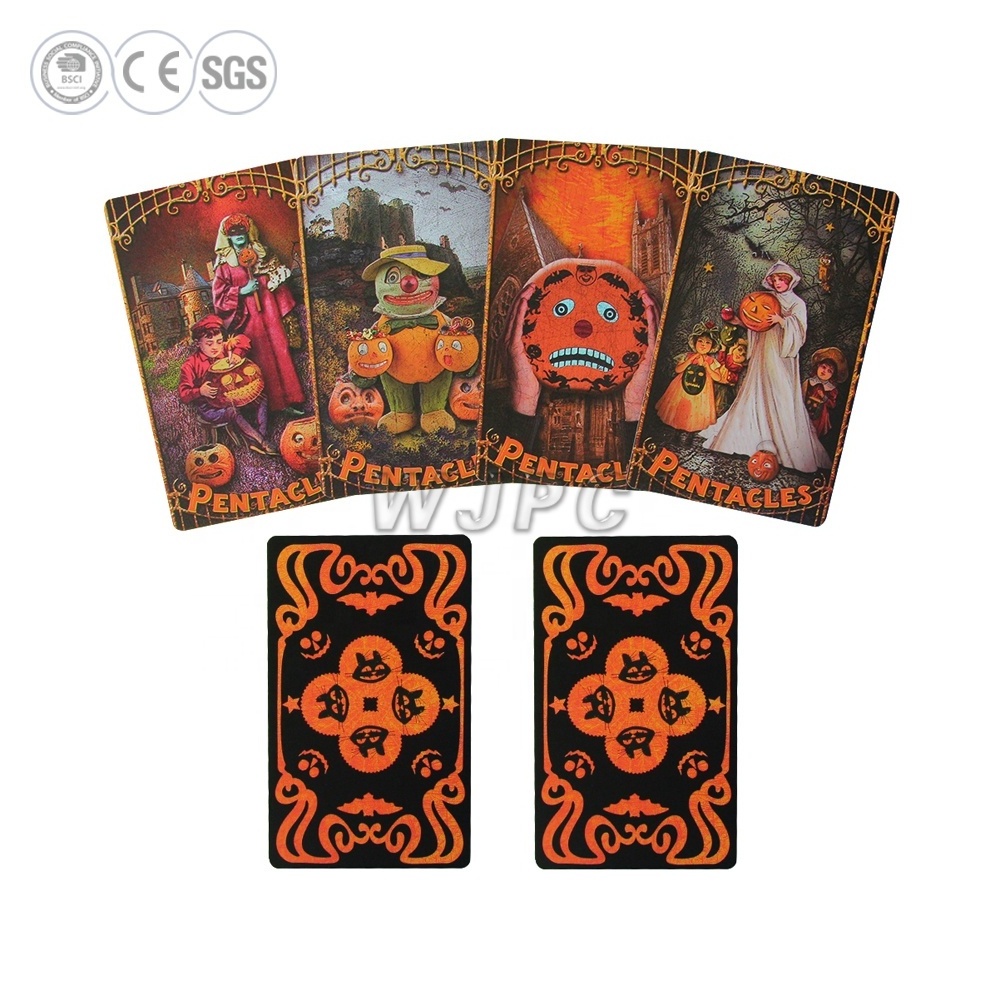 WJPC-Russian Tarot Cards Classic Custom Large Plastic Tarot Cards