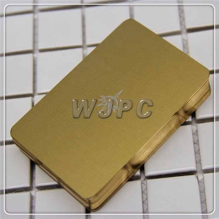 250gsm Paper Printing Gold Edges Dubai 4 Color Joker Playing Cards