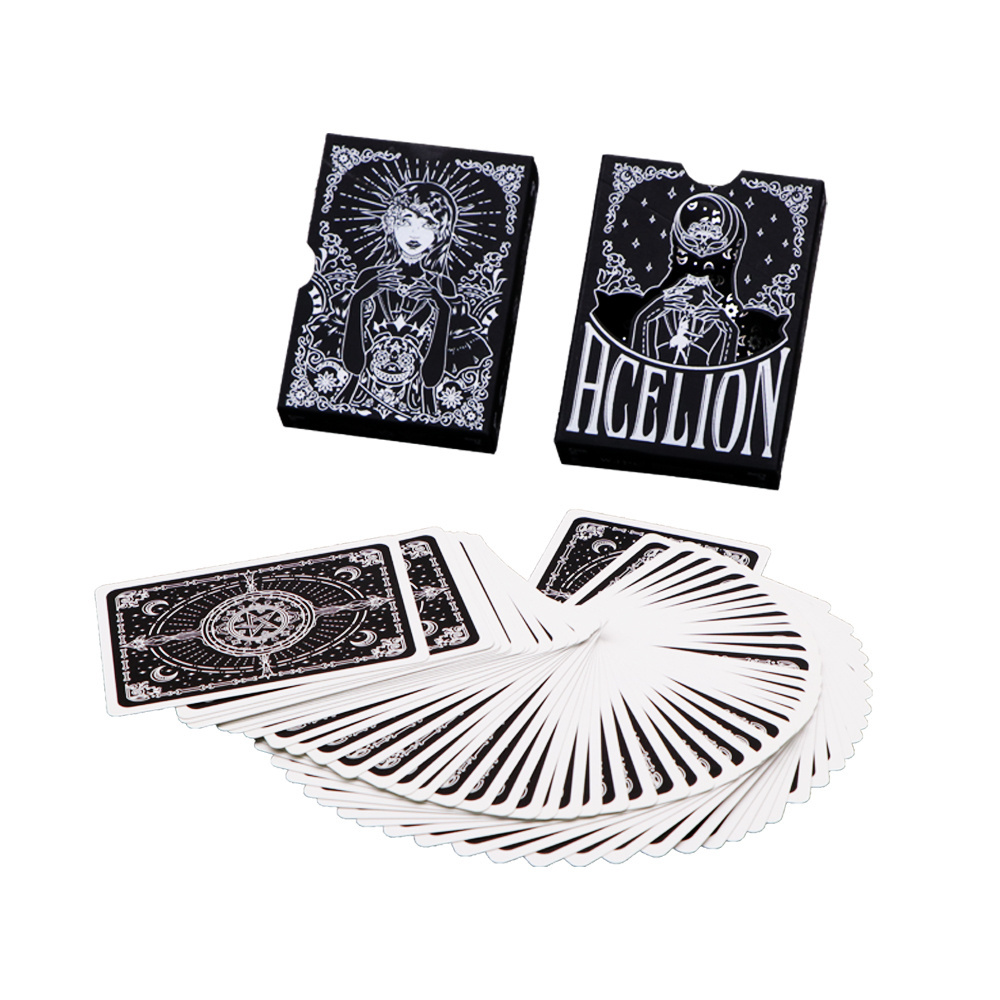 Custom Printing Playing Game Card In Bulk Carbon Fiber Playing Cards Wholesale