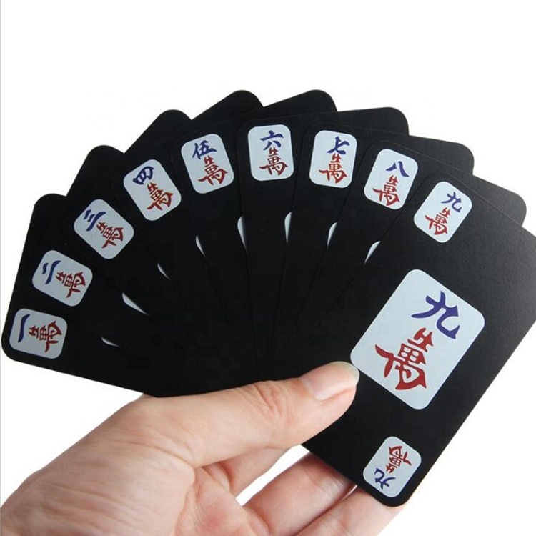 WJPC- Custom Mini Cartoon Playing Cards High Quality Mahjong Playing Cards