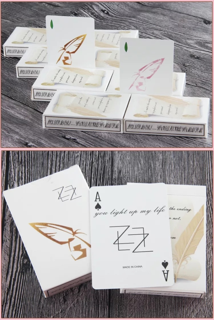 Custom Printing Positions Playing Cards Couple Sexy Posi 54 Pcs Poker Game Printed Playing Cards