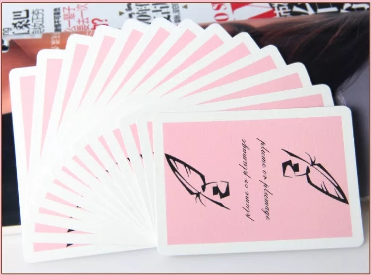 Custom Printing Positions Playing Cards Couple Sexy Posi 54 Pcs Poker Game Printed Playing Cards