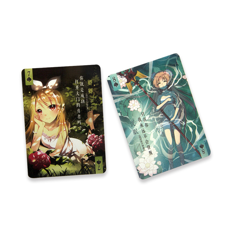 Playing Original Design Japanese Anime Romantic Create Adult Drinking Printing Trading Sex Games For Couples Card Game Custom