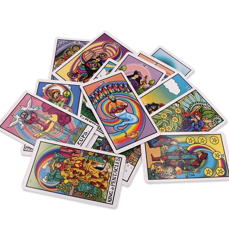 WJPC- Mini Tarot Cards Cheap Custom Print Tarot Card Size Playing Cards