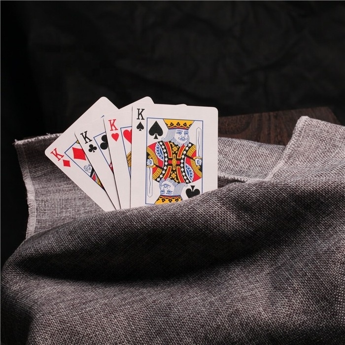 WJPC- Best Selling Custom Magic Trick Poker Cards Printing Playing Card Customized Logo Printed Paper Offset Printing OEM Logo