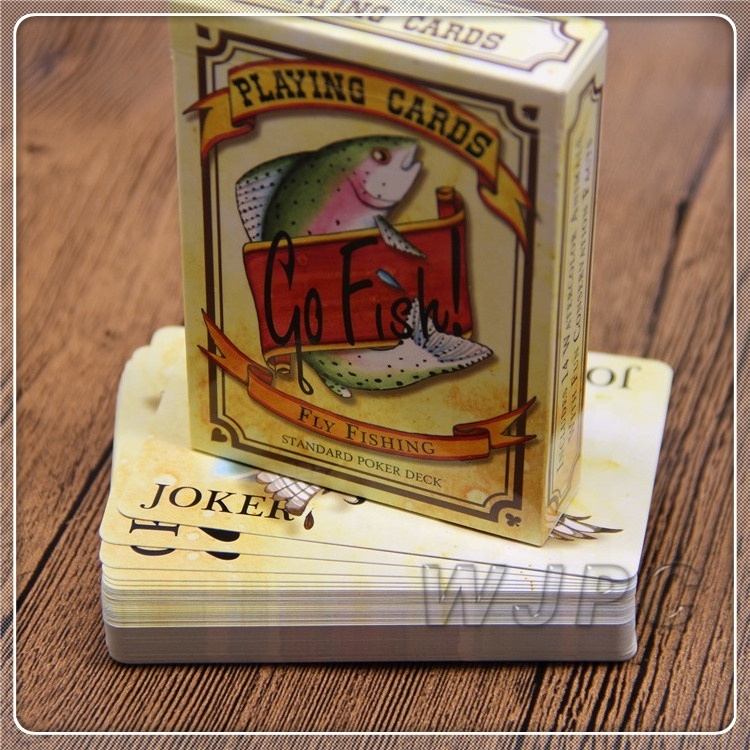 WJPC- Best Selling Custom Magic Trick Poker Cards Printing Playing Card Customized Logo Printed Paper Offset Printing OEM Logo