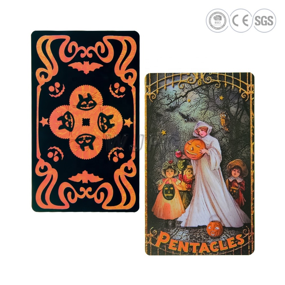 WJPC-Russian Tarot Cards Classic Custom Large Plastic Tarot Cards