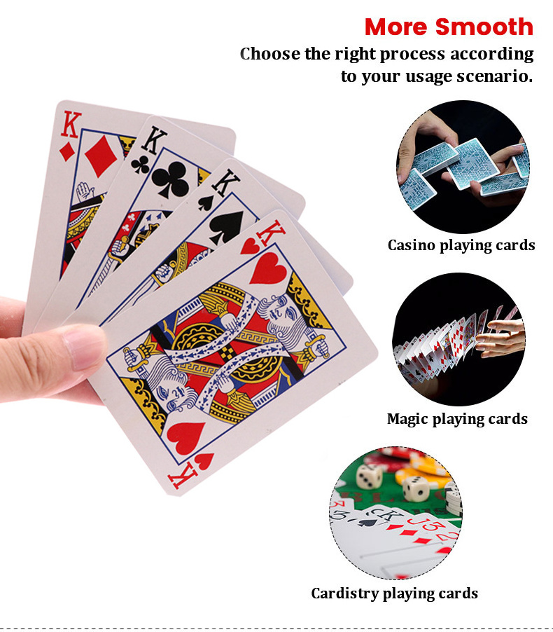 Custom Printing High Quality Canasta Spanish Plastic Playing Cards A In Playing Cards