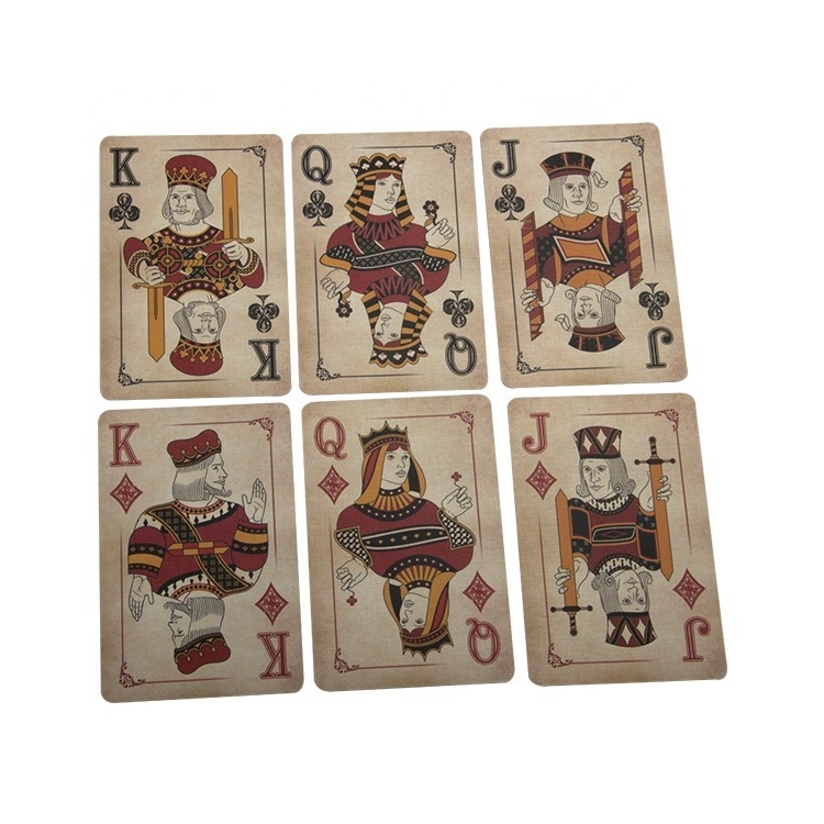 WJPC-Beautiful Joker Mini Trading Cards Custom Vintage Playing Cards