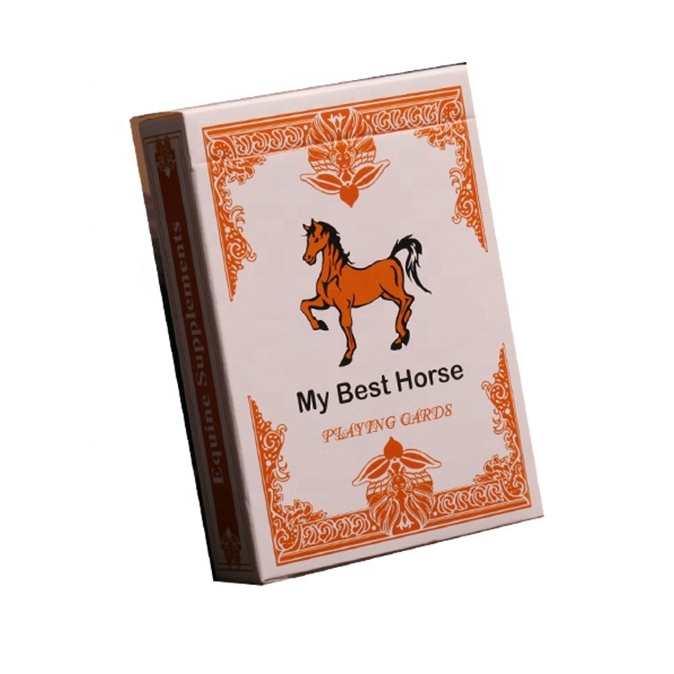 WJPC - Fournier Casino Paper Poker Cards Custom Horse Playing Cards