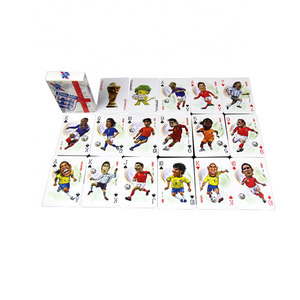 Custom Printing Football Playing Cards Promotional Gift Playing Cards Gambling Poker Cards