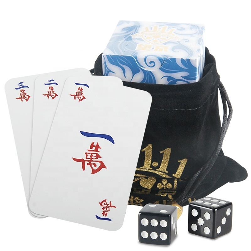 WJPC- Custom Mini Cartoon Playing Cards High Quality Mahjong Playing Cards