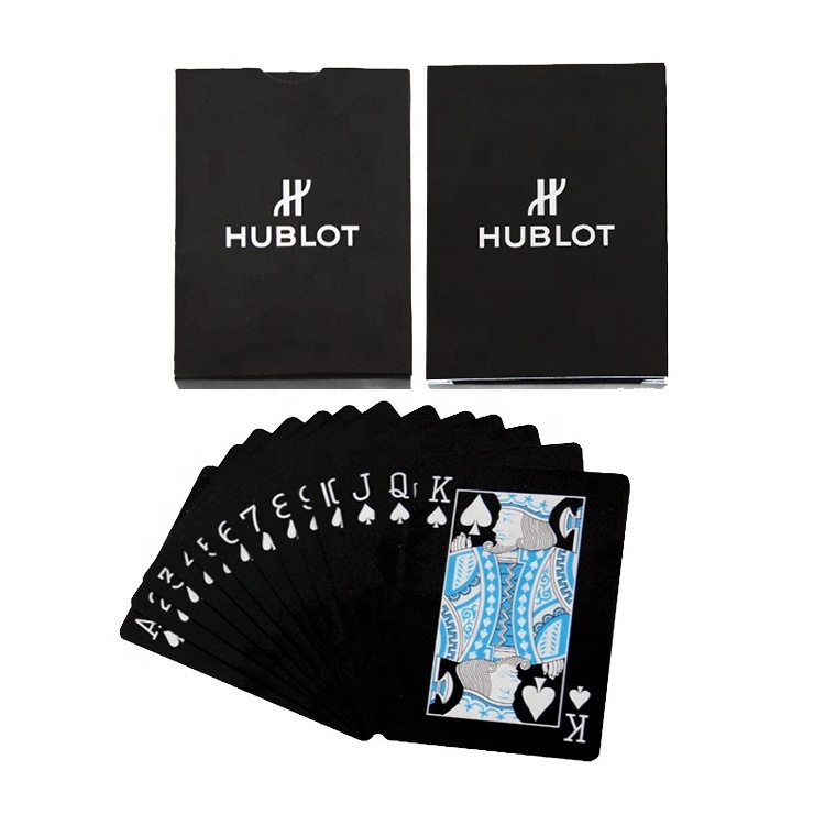 WJPC-Personalised Deck Of Card Game Plastic Playing Card Customized Deck Plastic Poker Card