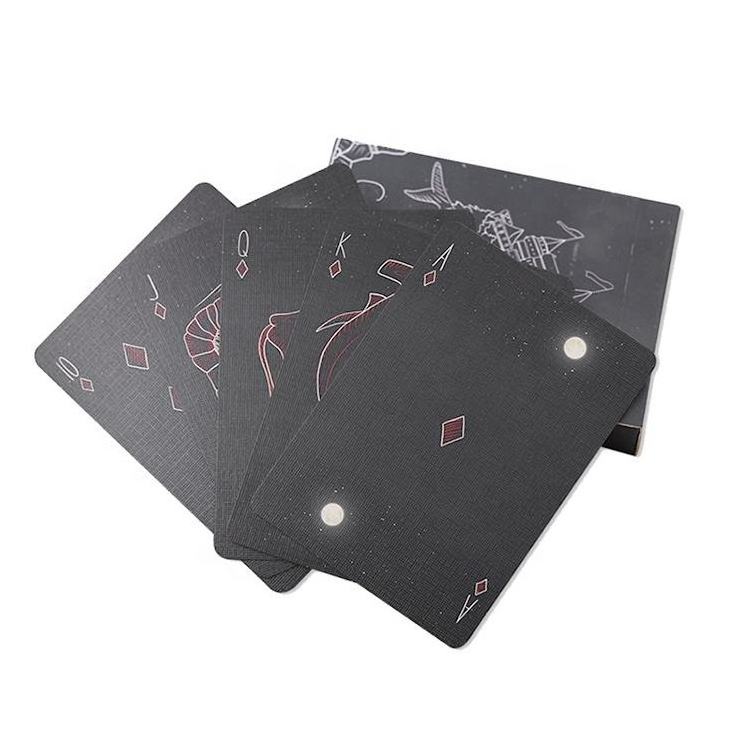 WJPC-Custom Photo Poker Playing Cards Personalized Highest Quality Glow In The Dark Fluorescent Playing Cards