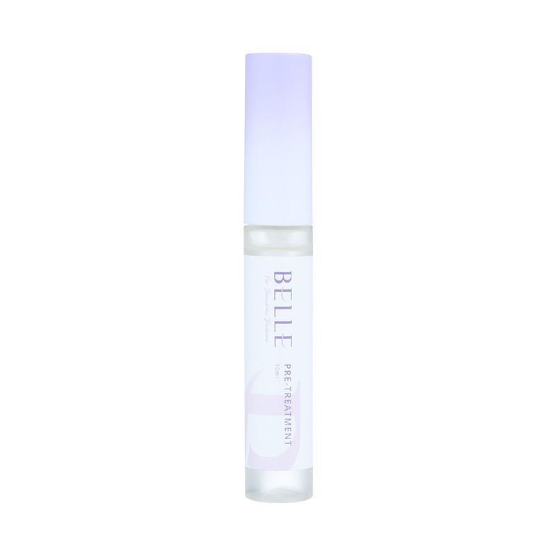 Belle Pre-treatment SUPER BONDER Scentless 10ml Fine Brush type Strengthen glue harden faster eyelash extensions Soften lashtape