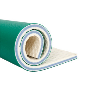 Pvc synthetic tennis court flooring/badminton court mat