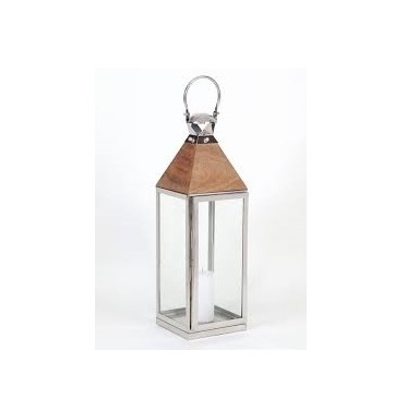 glass lantern made up of stainless steel use for interior as well as exterior decoration hanging lanterns the source of lighting